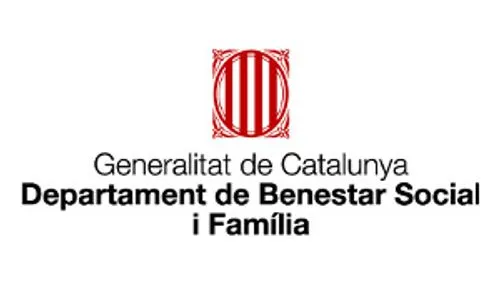 Logo del Departament de Benestar Social i Família de la Generalitat de Catalunya.