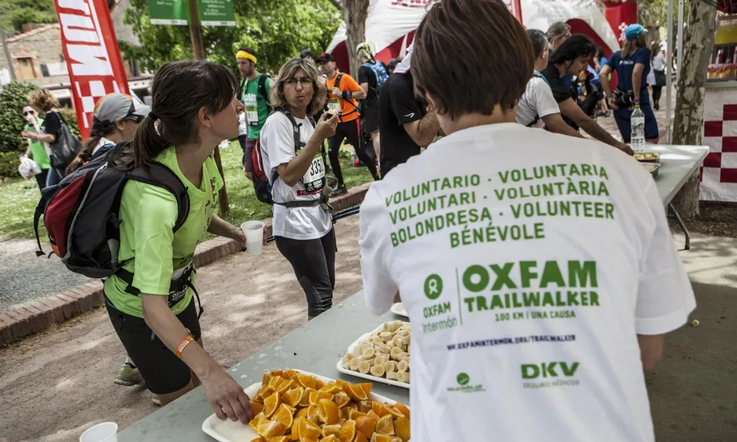 Voluntariat al Trailwalker. Font: Plana web del Trailwalker