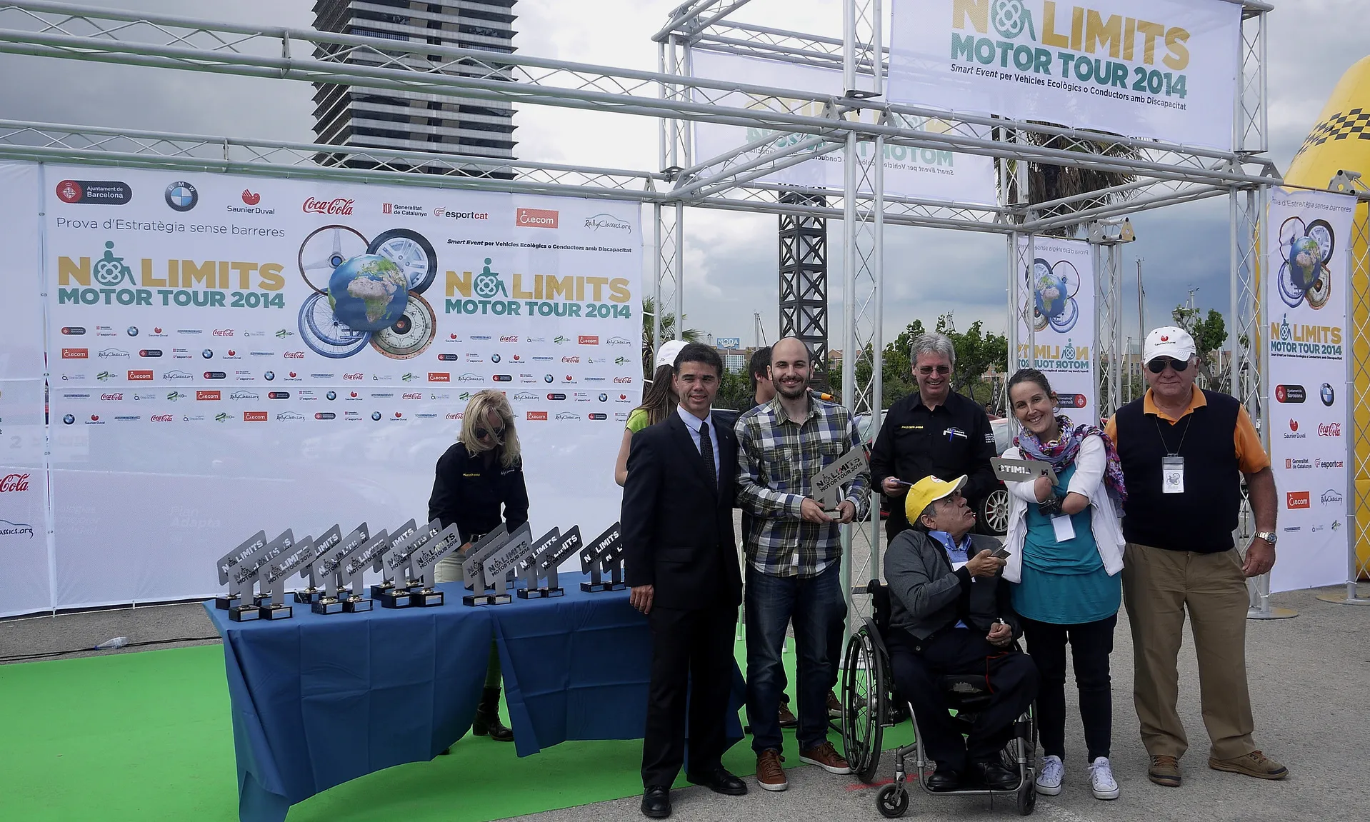 Entrega de premis de la No Limits Tour 2014 (Font: ECOM)