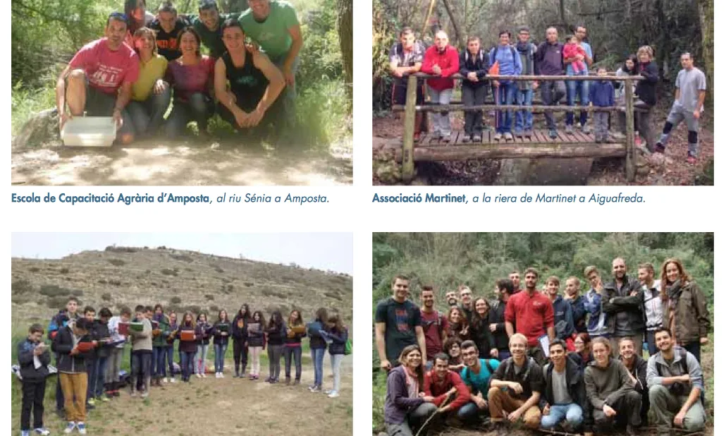 L'ànima del Projecte Rius són els voluntaris