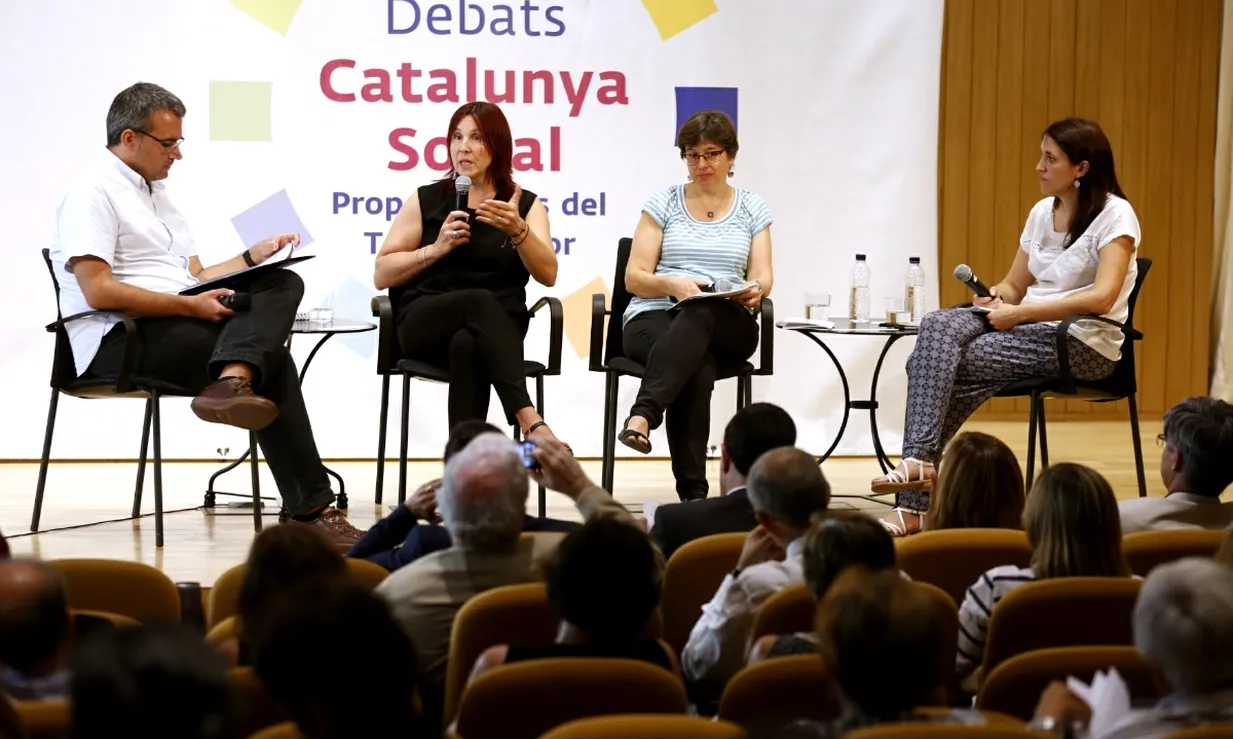 Cicle de debats 'Catalunya social' (Font: Taula d'Entitats del Tercer Sector)