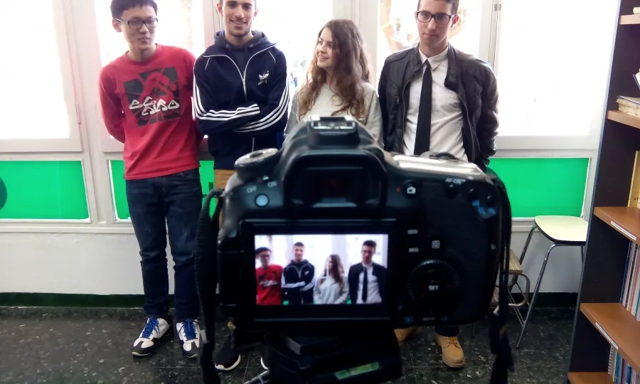 Participants en el projecte EngL'Hoba't!: Tallers de Cinema Cooperatiu