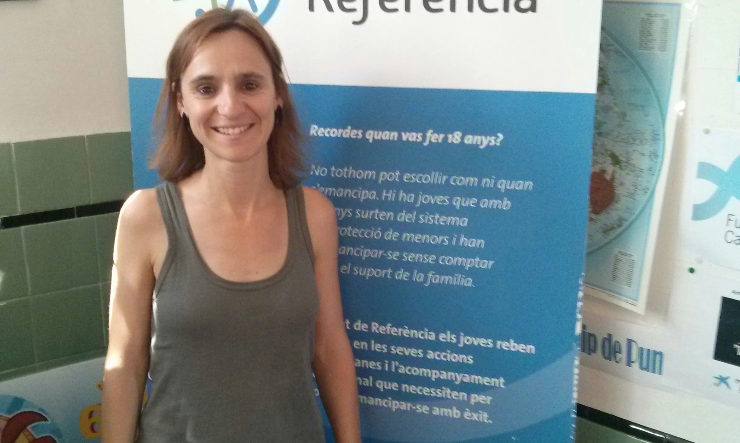 La directora de Punt de Referència Marta Bàrbara.