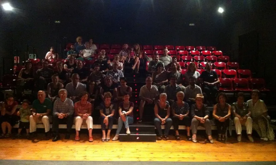 Cloenda de la temporada teatral 2014-2015 (font: Amics del Teatre de l'Aurora)