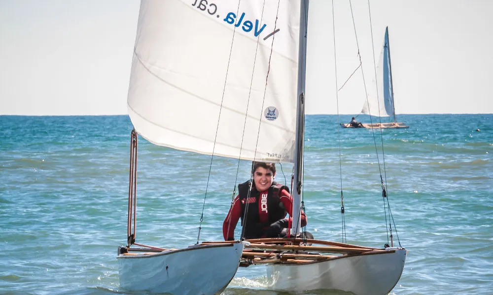 Cursos de vela al Prat de Llobregat. Font: Ajuntament del Prat de Llobregat