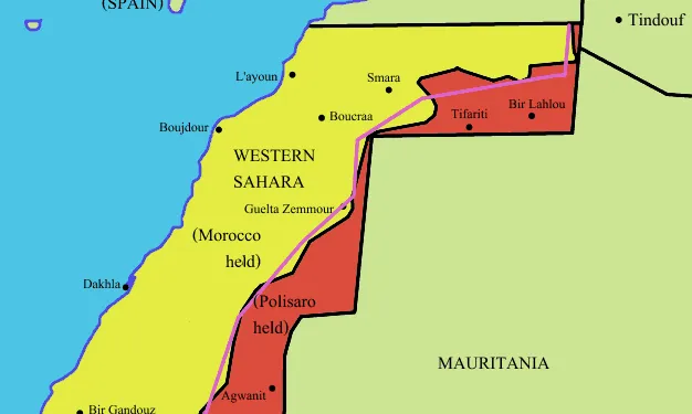 Mapa de la zona en conflicte. Font: wikimedia.org
