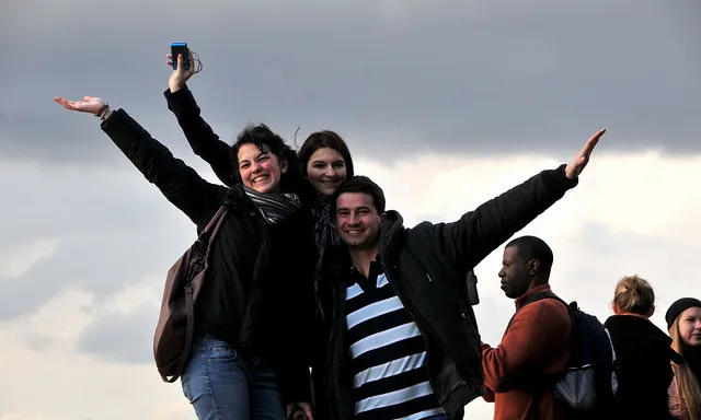 Joves en un intercanvi. Font: ISCTL-IUL Erasmus Students Lisbon