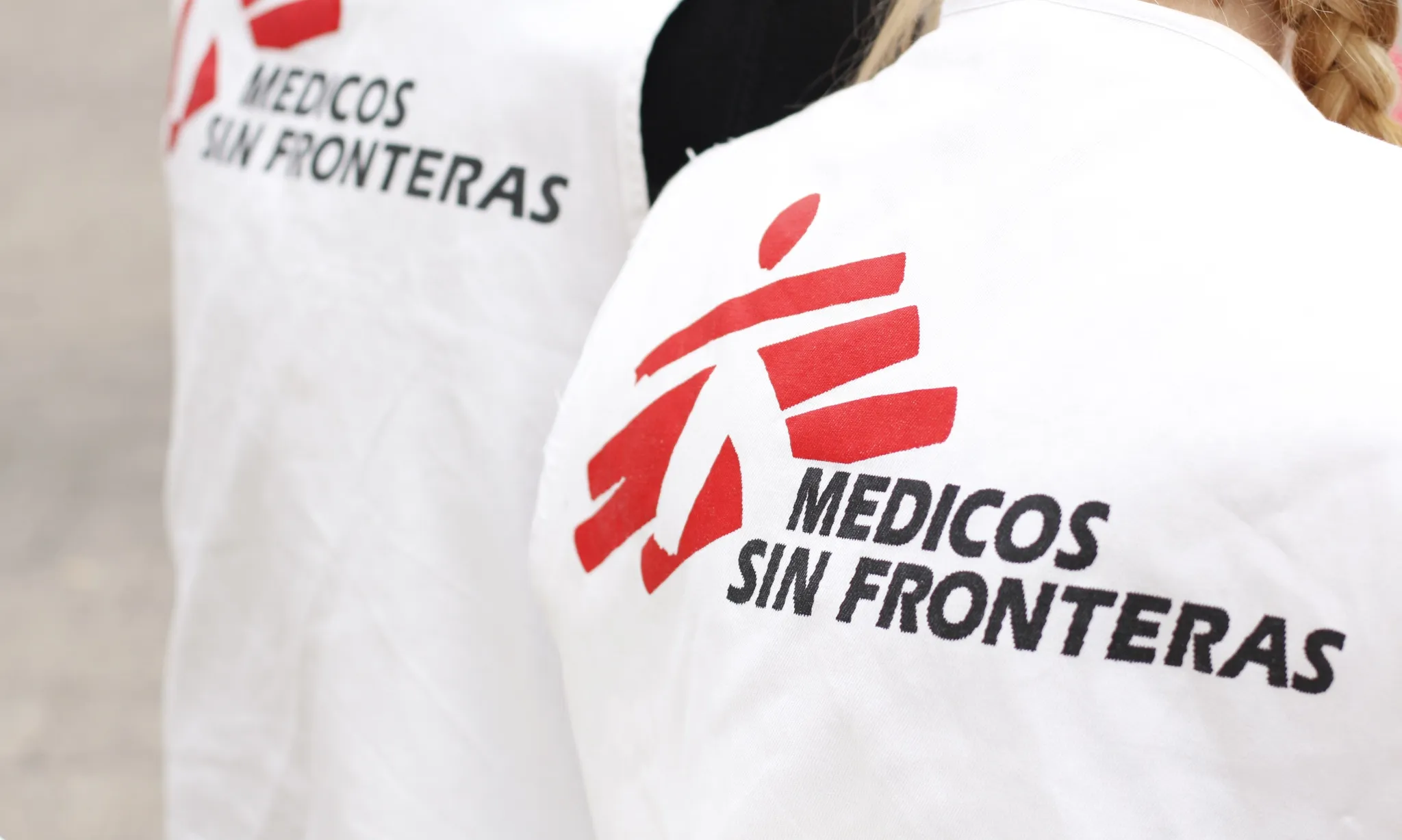 Jaqueta de Metges Sense Fronteres. Font: Nesimo, Flickr