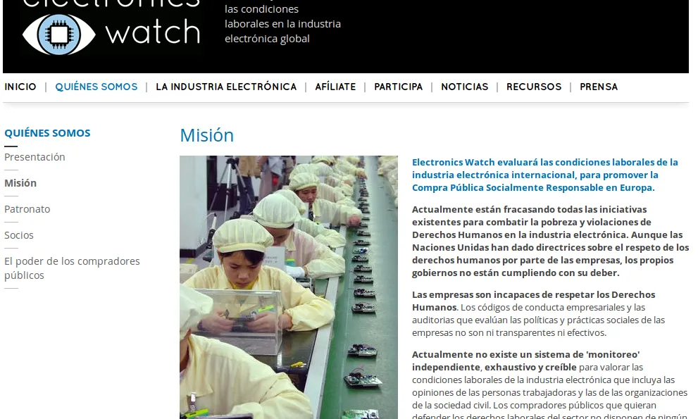 Imatge il·lustratiu captura del vídeo Electronics Watch