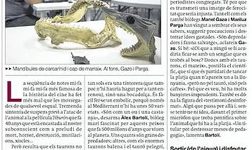 Article Diari El Periódico Eloy Carrasco