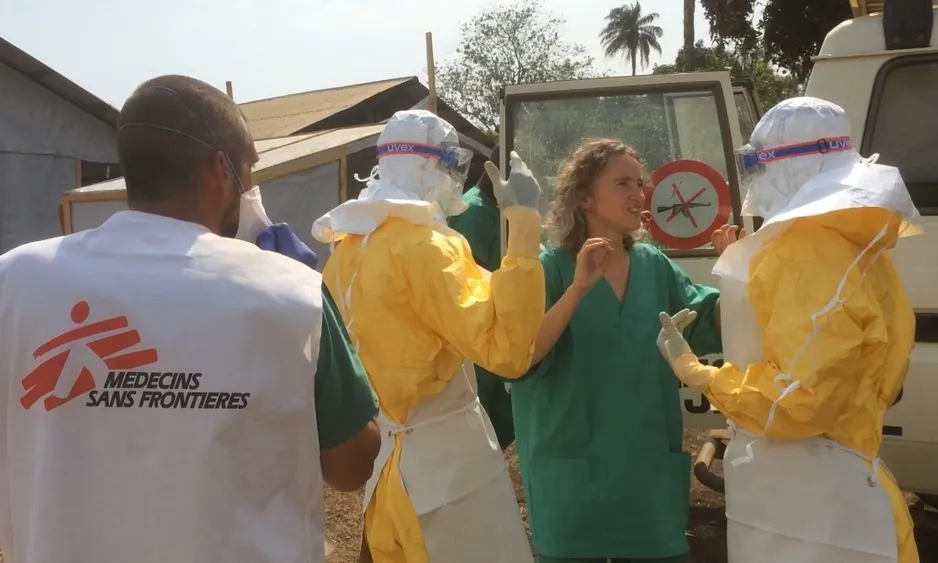 Personal de MSF al territori (Font: MSF)