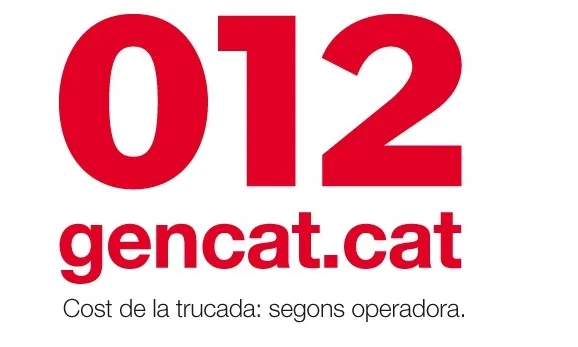 012 és el servei informatiu telefònic de la Generalitat de Catalunya