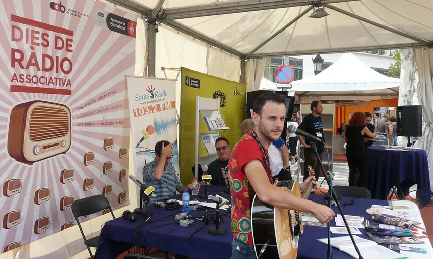 Dies de Ràdio Associativa. Font: Torre Jussana