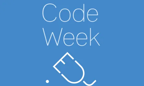 Logotip de la European Code Week 2015