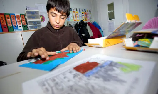 Escola Jeroni de Moragas, programa d'AMPANS (Font: AMPANS)