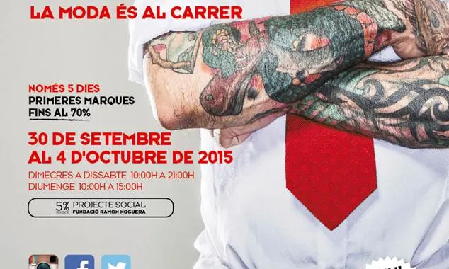 El Shopp Out tindrà lloc del 30 de setembre al 4 d'octubre.