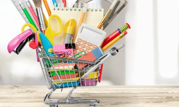 Material escolar (imatge del blog d'OXFAM Intermón)