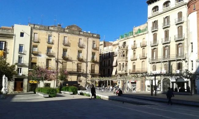 Plaça del Patí a Valls. 