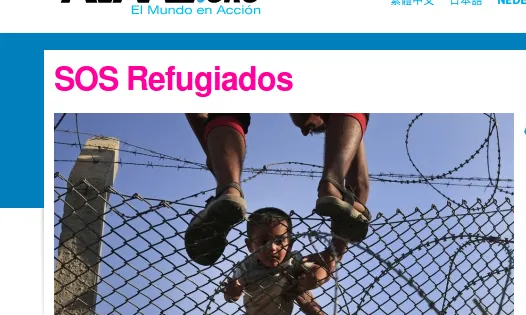Campanya AVAZZ SOS Refugiados