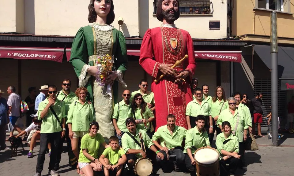 La colla de geganters de Palamós (imatge:Geganters de Palamós)