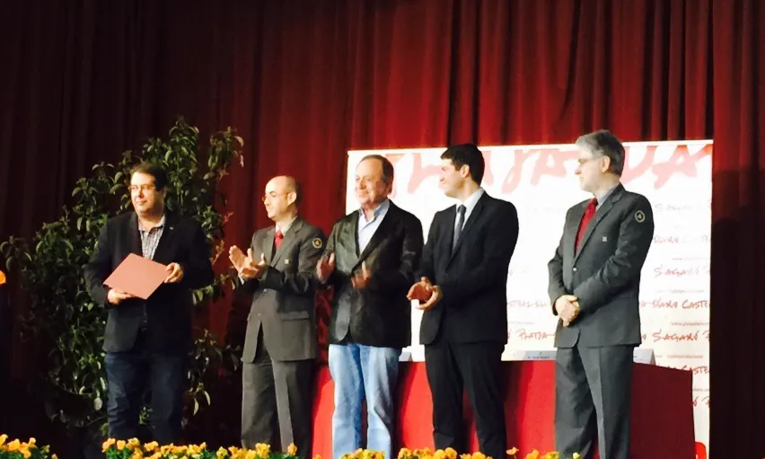 L’Associació de Voluntaris de Protecció Civil de Palafrugell van rebre una reconeixement especial el passat any 2015 (imatge:comunicaciopalafrugell.cat)