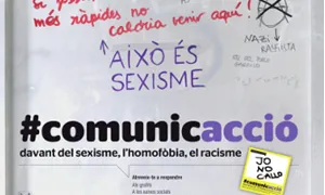 Campanya de sensibilització de l'Observatori per a la Igualtat de la UAB per identificar sexisme (Font: UAB)