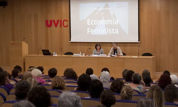 Vè Congrés Estatal sobre Economica Feminista, celebrat el curs passat a la UVic