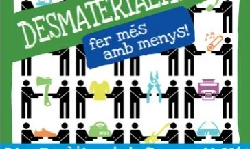 Menys és més, lema de la desmaterialització (imatge:EWWR)