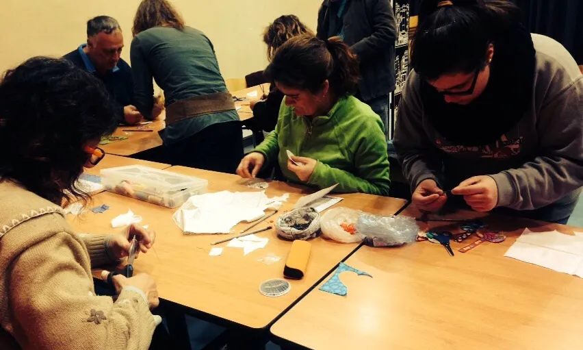 Taller de Costura del club social Torrassa (Font: Fundació Lar)