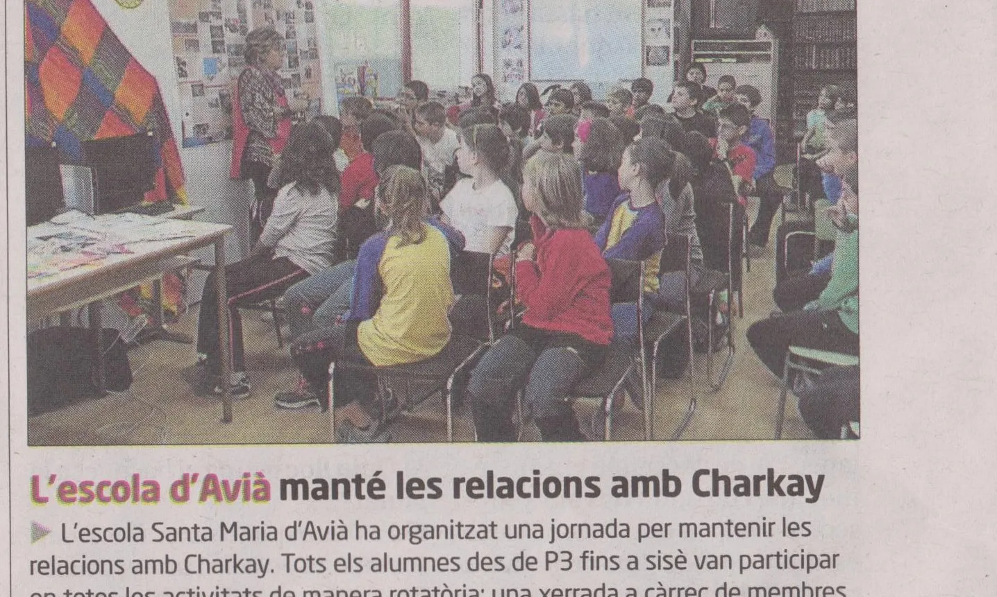 Agermanament entre Avià i Charcay