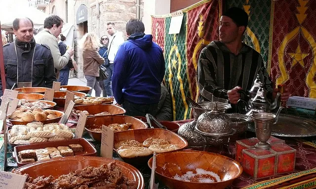 Productes artesanals a la Setmana de la Llegenda de Sant Jordi. Font: Calafellvalo, Flickr