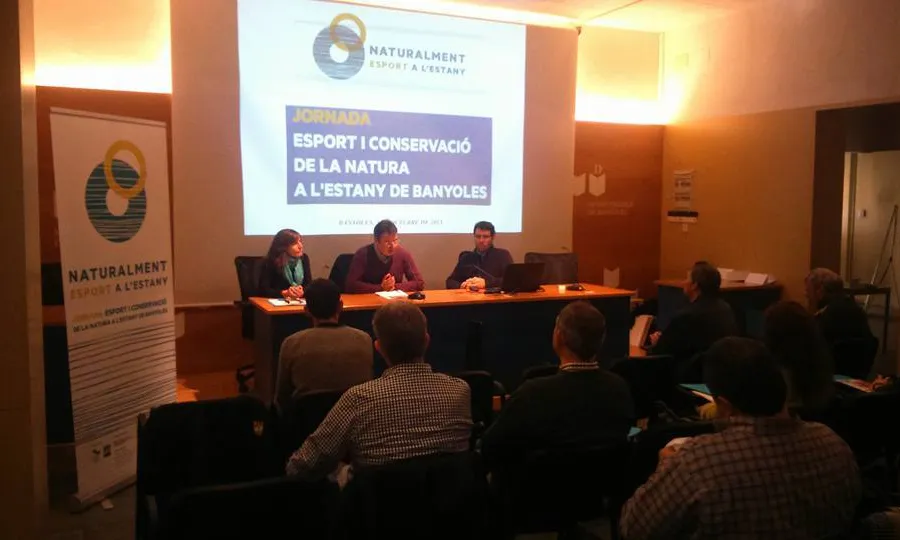 La jornada sobre esports  i conservació de la natura (imatge:limnos.org)