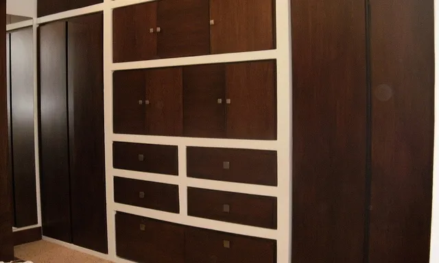 "Closet" fet amb fusta. Autor: Madekolor Ltda., a Flickr