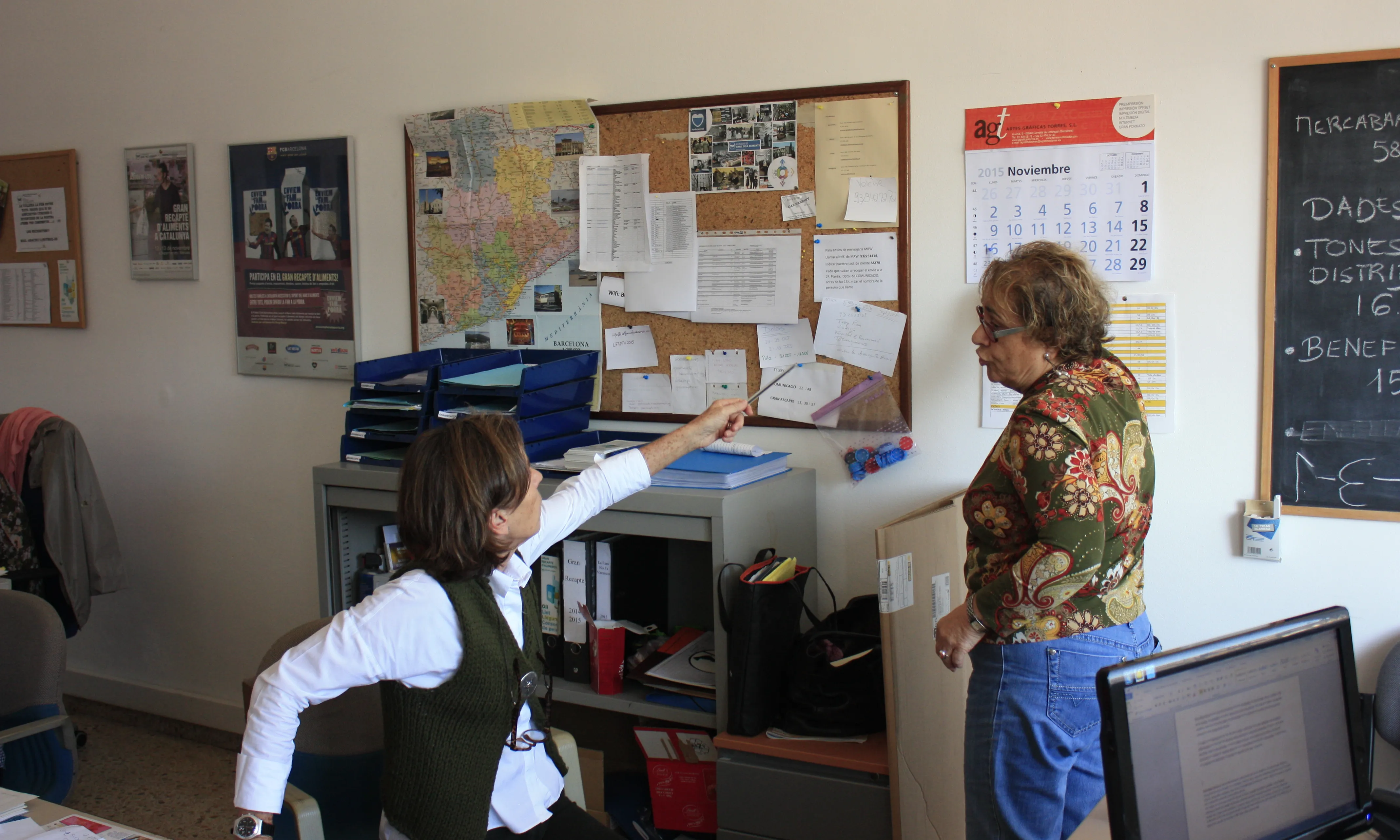 L'equip de coordinació segueix amb els preparatius.