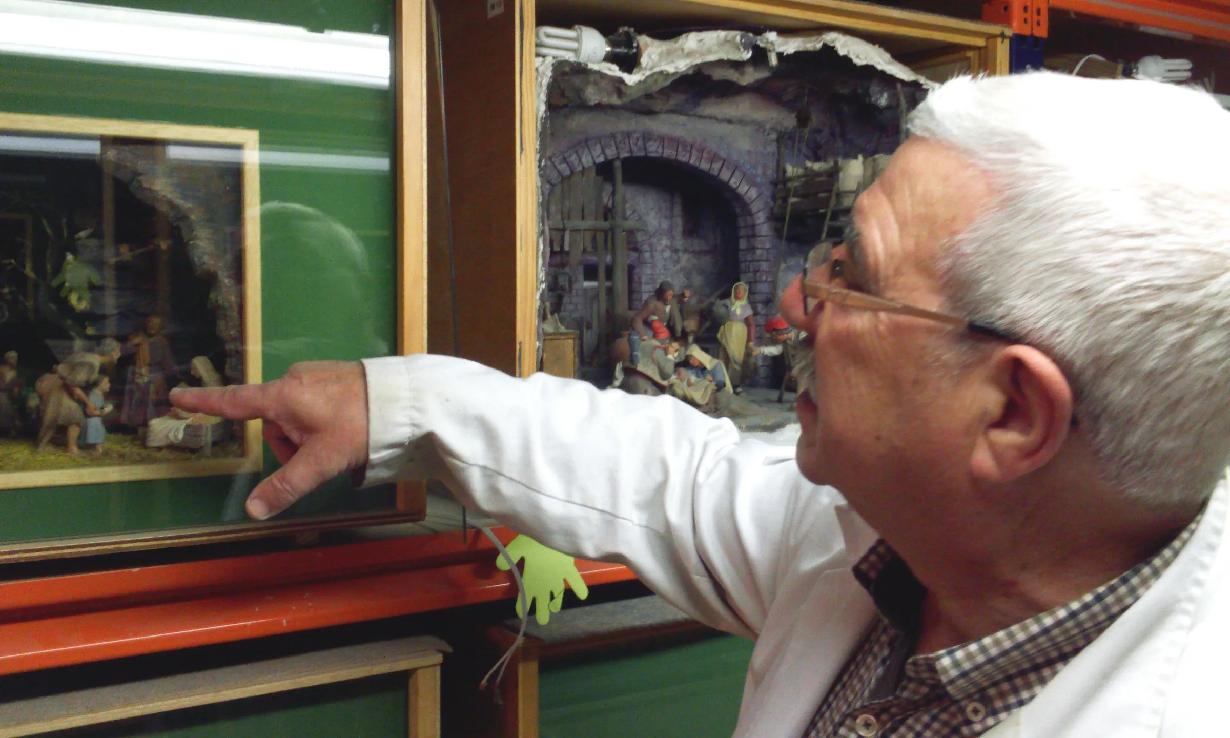 El diorama va ser un invent d'un soci ara fa un segle (font: FAC).