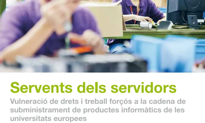 Informe "Servents dels Servidors", de Electronics Watch 