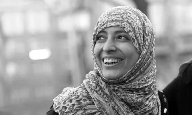 Tawakkul Karman, periodista, activista i premi Nobel de la Pau el 2011. Participarà a la cimera de Barcelona.
