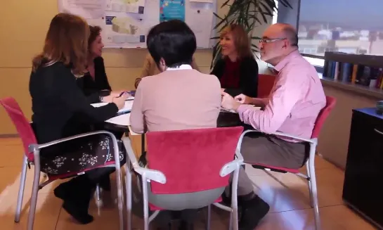 Reunió preparatòria del projecte a l'APDCAT