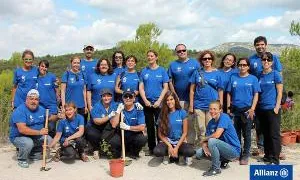 Treballadors d'Allianz van col·laborar amb Accionatura (imatge: Acciónatura)