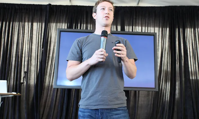 Mark Zuckerberg, fundador de Facebook. Font: Robert Scoble, Flickr