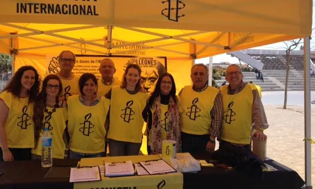 Membres d'Amnistia Internacional Maresme