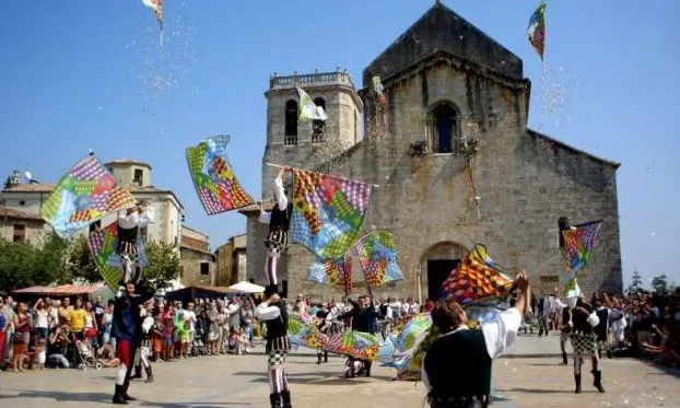 Imatge de la fira medieval de Besalú. Foto: Ajuntament de Besalú