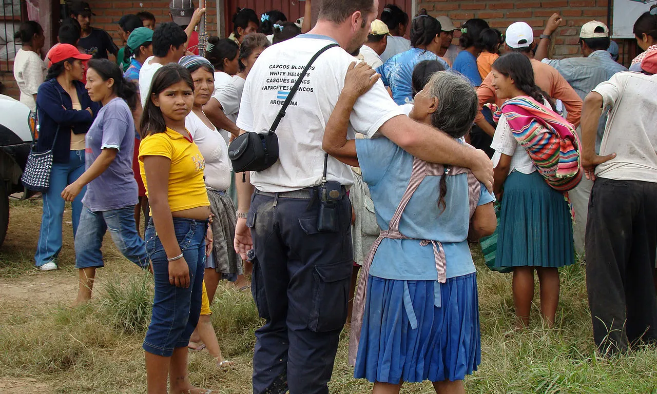 Voluntari a Bolívia. Font: Wikimedia