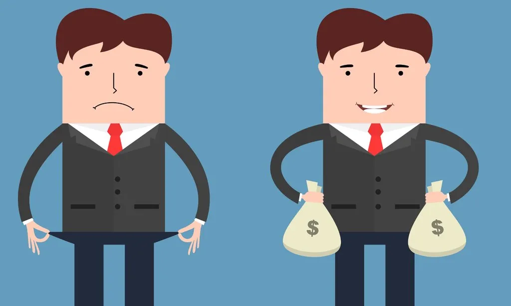 Rics i pobres - Font: shutterstock