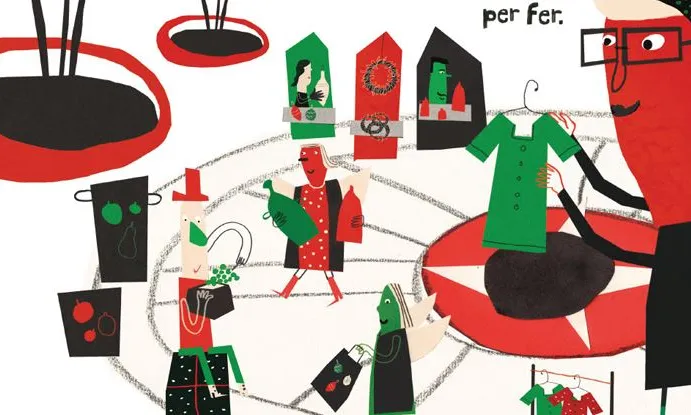 Proposta de Nadal altruista. Font: http://lameva.barcelona.cat