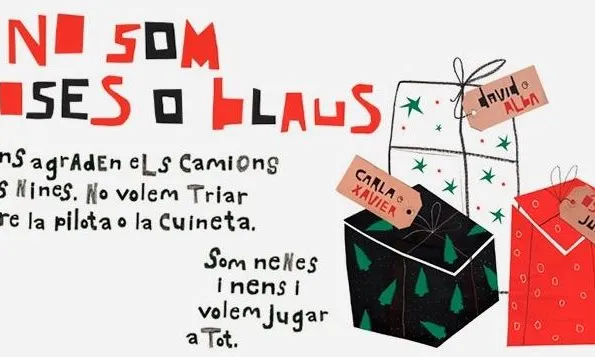 Proposta de Nadal educatiu. Regala jocs i joguines no sexistes!
