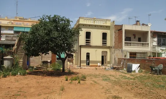 Espai que acollirà l'hort comunitari