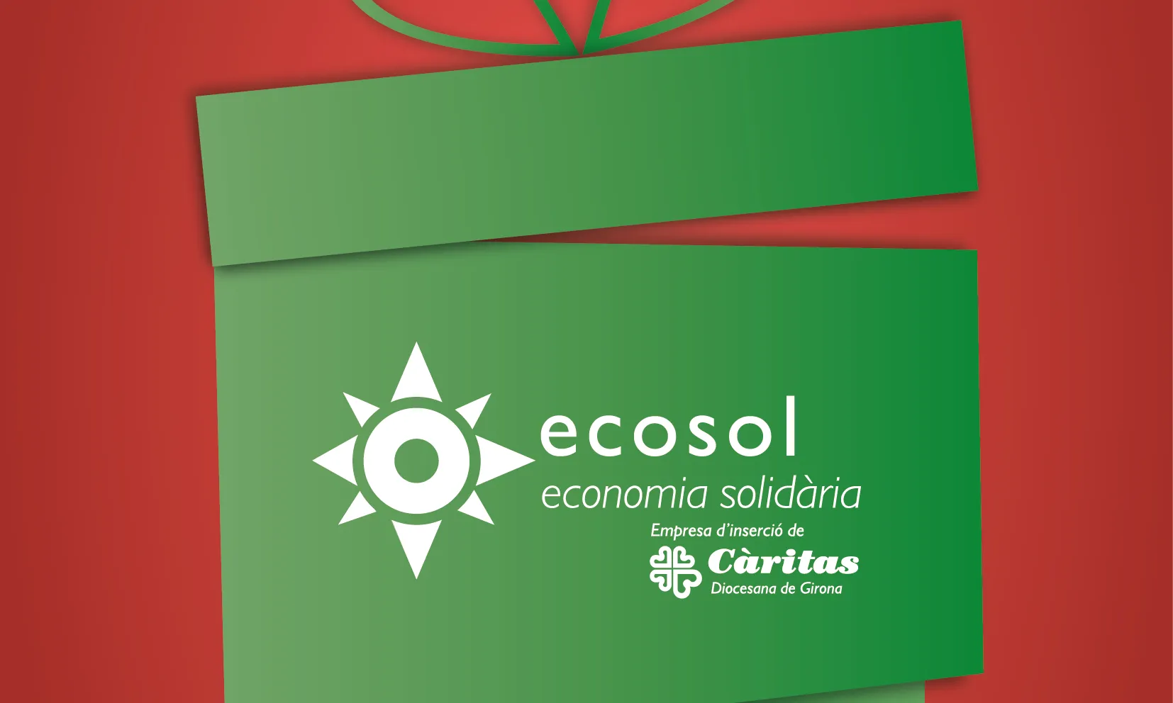 Cartell promocional de la botiga d'Ecosol (Font: Ecosol)