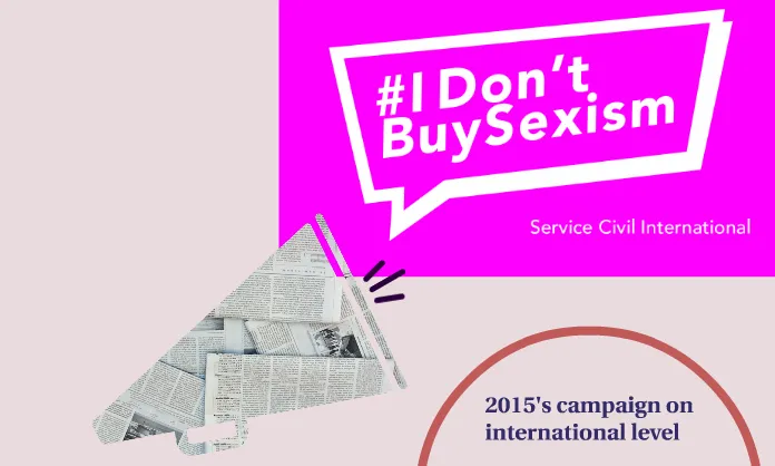 Imatge de la campanya I Don't Buy Sexism. Font: Twitter