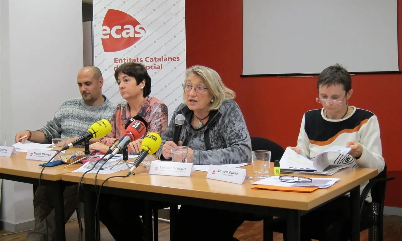 Acte de presentació de l'informe. Font: Europapress